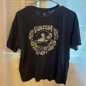 Dark Grey Volcom surf shop T- Shirt